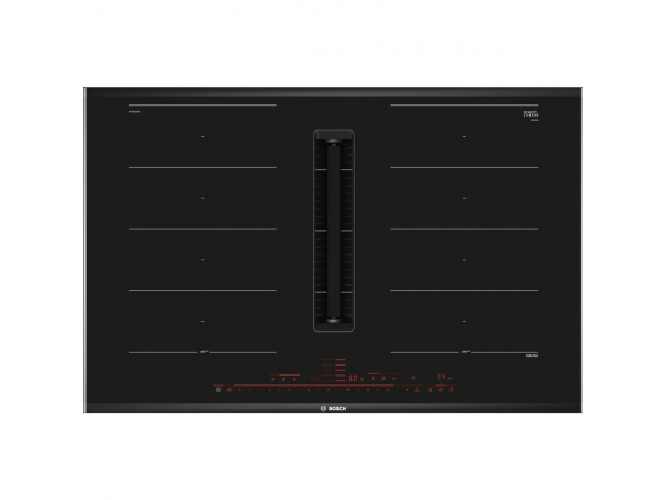 Bếp từ 4 vùng nấu kết hợp máy hút mùi Bosch PXX875DC67E Seri 8 - Made In Spain 